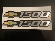 1999-2006 Chevy 1500 Door Emblems For Chevrolet Silverado Tahoe Trucks Set Of 2