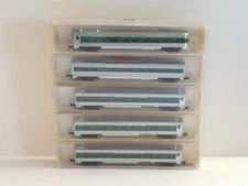 Set: 3x Streamline coach + observation car + vistadome, BN - N - Model Power