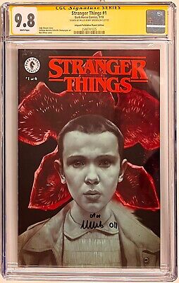 RPG Dragao Brasil #112 CGC SS 9.8 Mille Bobby Brown SIGNED Stranger Things  Cover