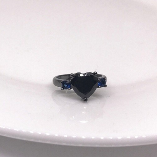 Jewelry Women Wedding Ring Cubic Zirconia Size 6-10 Rings Elegant - Bild 4 von 5