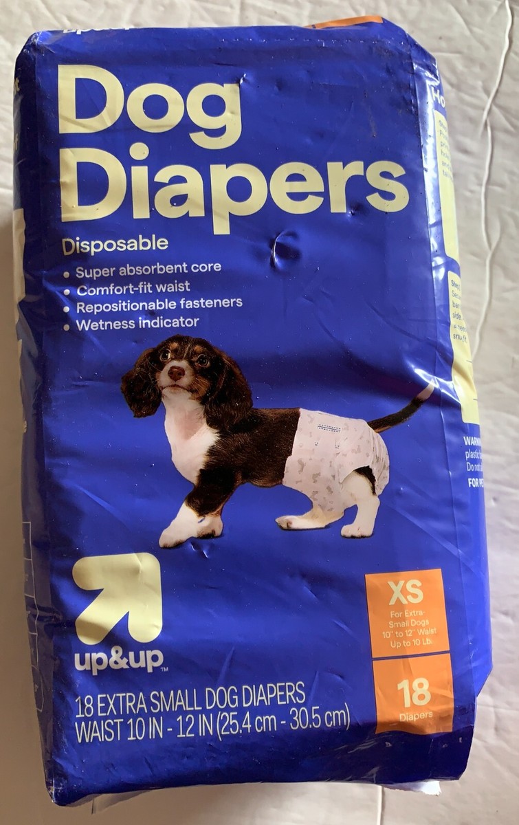 Pee Pads Dono Dog Diapers Male Disposable Male Dog Wraps, 48 Count