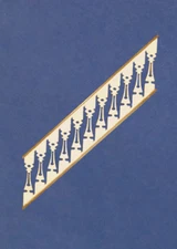  DOLLHOUSE WOOD PORCH STAIR RAILING 1:12 SCALE