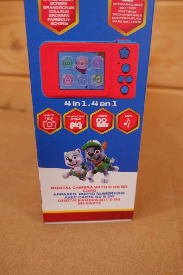 Lexibook DJ076PA Paw Patrol nickleodeon Digital Camera with 8GB SD Card BNIB - Image 4 of 4