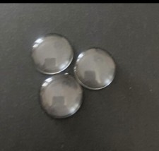 18mm 11/16" Round Glass Cabochons - - Clear Magnifying - 11/16 inch