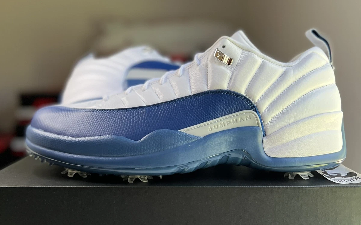 Air Jordan 12 Low Golf French Blue DH4120-101