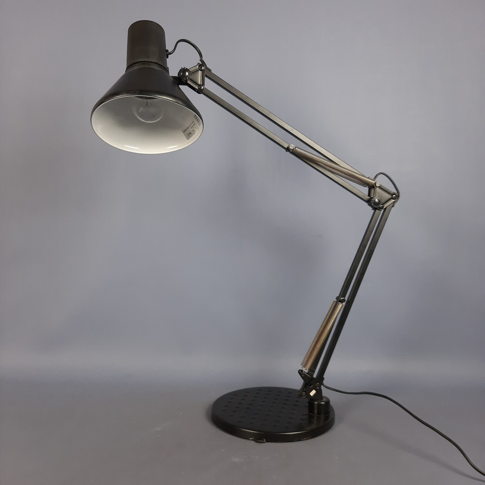 Vintage 1980s Caimi Brevetti Model 1855 Table Lamp Modernariato Collection-image