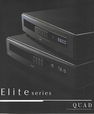 Audio Brochure - Quad - Elite series - Amplifier Tuner Player Components (CE69)
