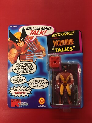 Marvel X-Men Electronic Wolverine Talks Vintage 1991 (New) | eBay