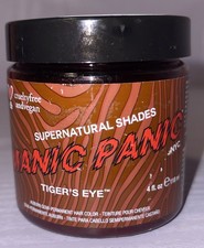 Manic Panic Super Naturals Tigers Eye Temporary Hair Color Cream Brown 4 fl oz -