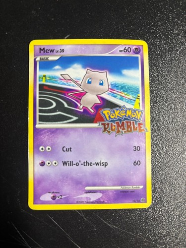 Mew 10/16 Pokémon Rumble Promo