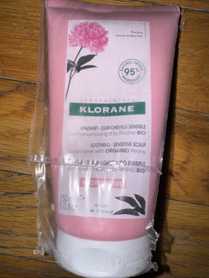 Klorane Gel Conditioner with Peony Provides Scalp Comfort 5 oz. ~ Made in France