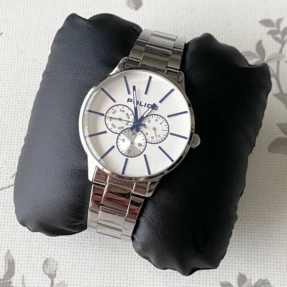 POLICE Men's Watch 14999JS Stainless Steel Silver - Image 2 of 4