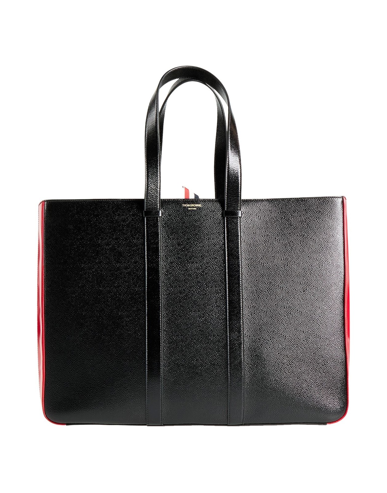 Thom Browne - Women - Pebbled-leather Handbag - Black 284190₽
