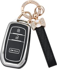 For Toyota Key Fob Cover - 3 Buttons Soft TPU Key Shells for 2022 2023 2024 2025