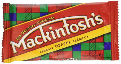 Nestle Mackintosh Toffee Bars - 12 Pack of 45 Gram Bars | Imported from Canada