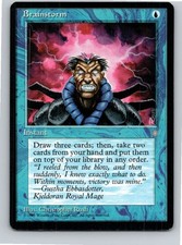 Magic the Gathering Brainstorm Ice Age MTG Free Shipping!