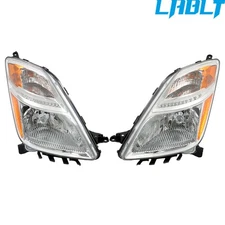 LABLT Headlights Halogen Right+Left For Toyota Prius 2006 2007 08 Chrome Housing