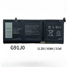 41Wh G91J0 Battery for Dell Latitude 3320 3420 3520 Inspiron 5310 5410 5415 5418