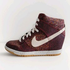 NIKE Dunk Sky Hi Liberty zeppa digitale floreale taglia UK 7,5 EUR 42 (540859 600)