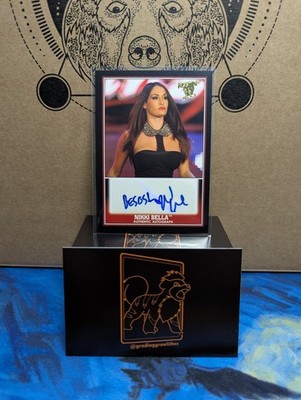Nikki Bella Autogrammkarte 2013 Topps Best of WWE