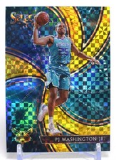 2019 20 Panini Select Gold Prizm 06 10 PJ Washington NBA Rookie Card Dallas Mave
