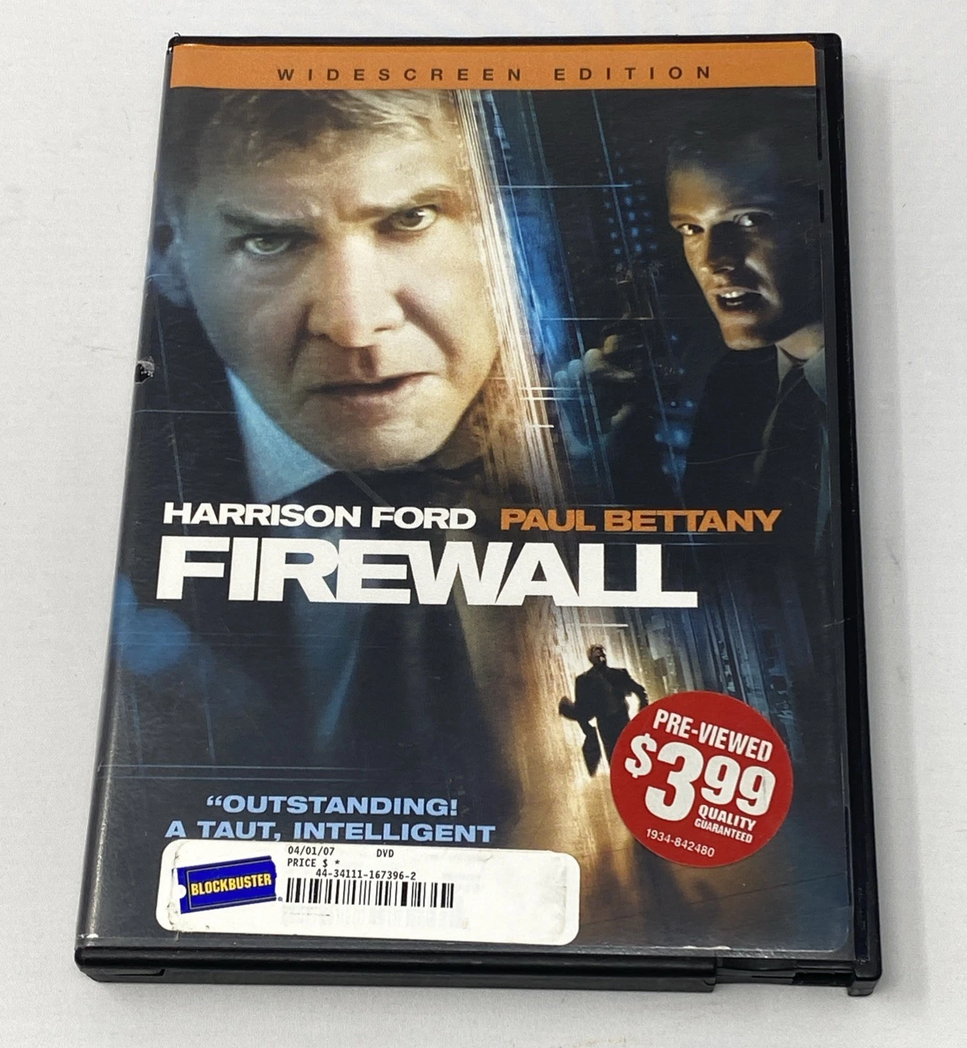 Firewall (DVD, 2006) Harrison Ford Paul Bettany Good Condition