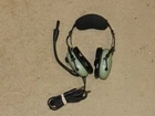 DAVID CLARK H10-13.4 HEADSET PILOT AIRPLANE AVIATION HEADPHONES TESTED WORKS