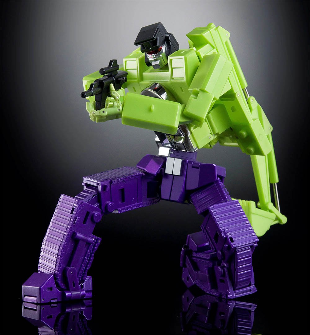 X-Transbots MX-XLIV MX-44 Gravedigger G1 Devastator Scavenger