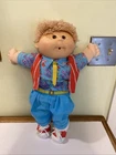 Vintage Cabbage Patch Kid Boy Doll Party Crew Cut Shag Hair