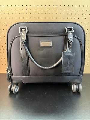 Samsonite Luggage Women's Spinner Mobile Office  - Black  16.7 X 13.5 X 8