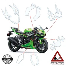 Paint Protection Film Fits Kawasaki ZX 6R 2023-2025 Clear
