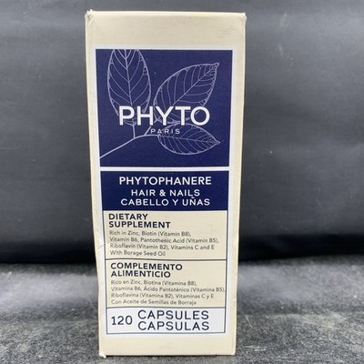 Phyto Paris Phytophanere Hair & Nails - 120 Caps EXP 02/2028