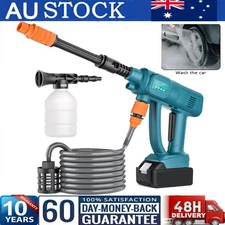 Portable Cordless Washer Handheld Car High Pressure Electric Water Wash Cleaner