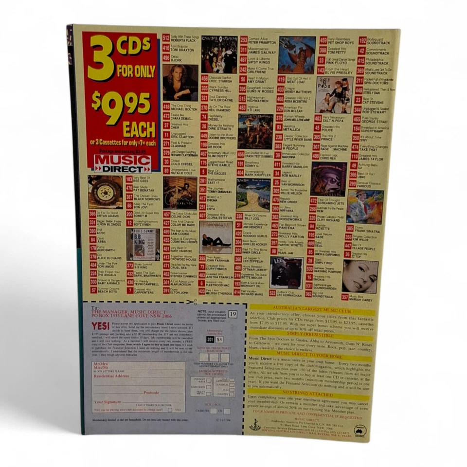 People Magazine Australia November 16th 1994 Pamela Anderson - Image 2 of 4