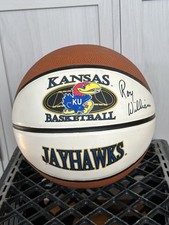 KU Jayhawks Kansas University Basketball Signed by Coach Roy Williams