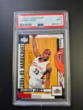2004-05 Upper Deck Hardcourt Basketball Lebron James #15 Cavaliers PSA 9 MINT