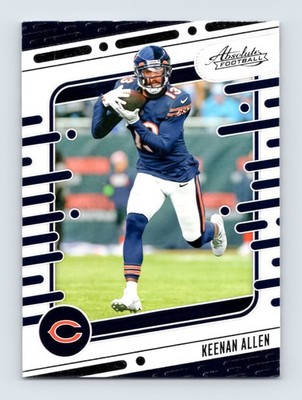 Keenan Allen 2024 Panini Absolute #18 Chicago Bears Football Card Blue