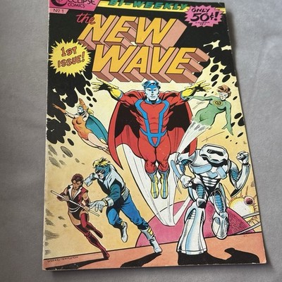 Vintage Eclipse Comic Book New Wave 1986