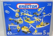 Meccano Erector Metal Construction Set 5 Elec...