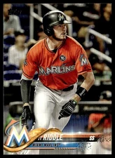2018 Topps J.T. Riddle Miami Marlins #651