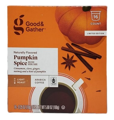 *LIMITED EDITION* Good & Gather Pumpkin Spice Coffe Pods 16ct