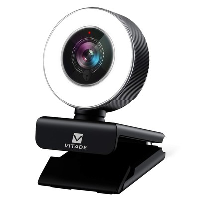 Webcam mit Mikrofon, HD 1080p Webkamera 960A Streaming Webcam mit