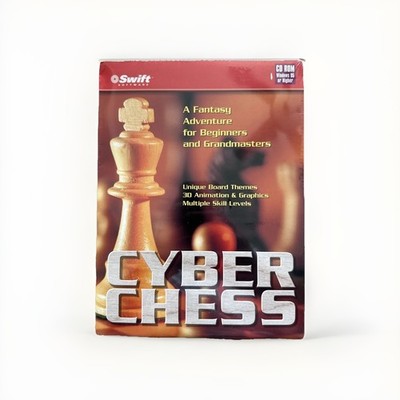 Cyber Chess Swift Software 1999 Cosmi Corporation CD ROM Windows 95 or Higher