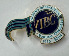Bowling Ball Lapel Pin 1987 ABC WBA WIBC WBA USBC Strike You Pick Vtg Retro