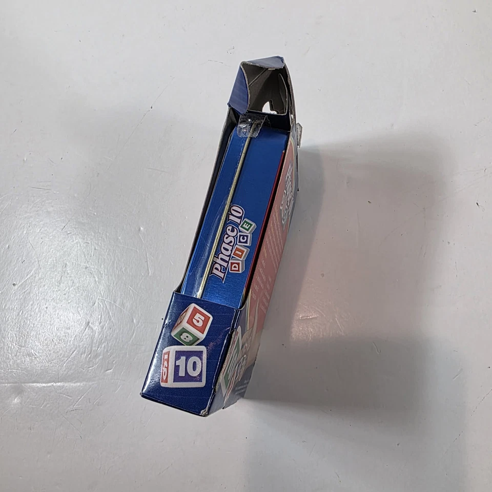 Fundex 2008 Phase 10 Dice Game In Tin Box Complete - Image 3 of 3