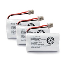 3 PCS BT1007 Cordless Phone Battery Compatible With Uniden BT1007 BT904