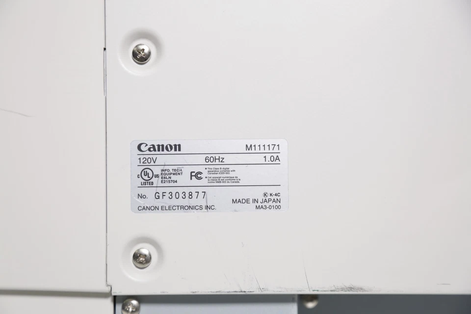 Canon imageFORMULA DR-G1130 Document Scanner/600 dpi/130ppm/200ipm/Duplex - Image 4 of 4