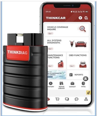 Diagnosegerät von THINKCAR Thinkdiag Bluetooth OBD 