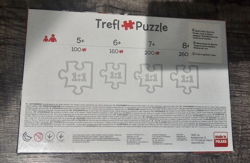 Star Wars Jigsaw Puzzle R2D2 C3PO BB8 Droids Trefl 160 Pieces New - image 2 of 2