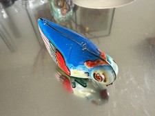 Vogel zum Aufziehen aus  Metall Vintage 